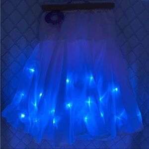 BNWT Disney Princess Light Up Petticoat
